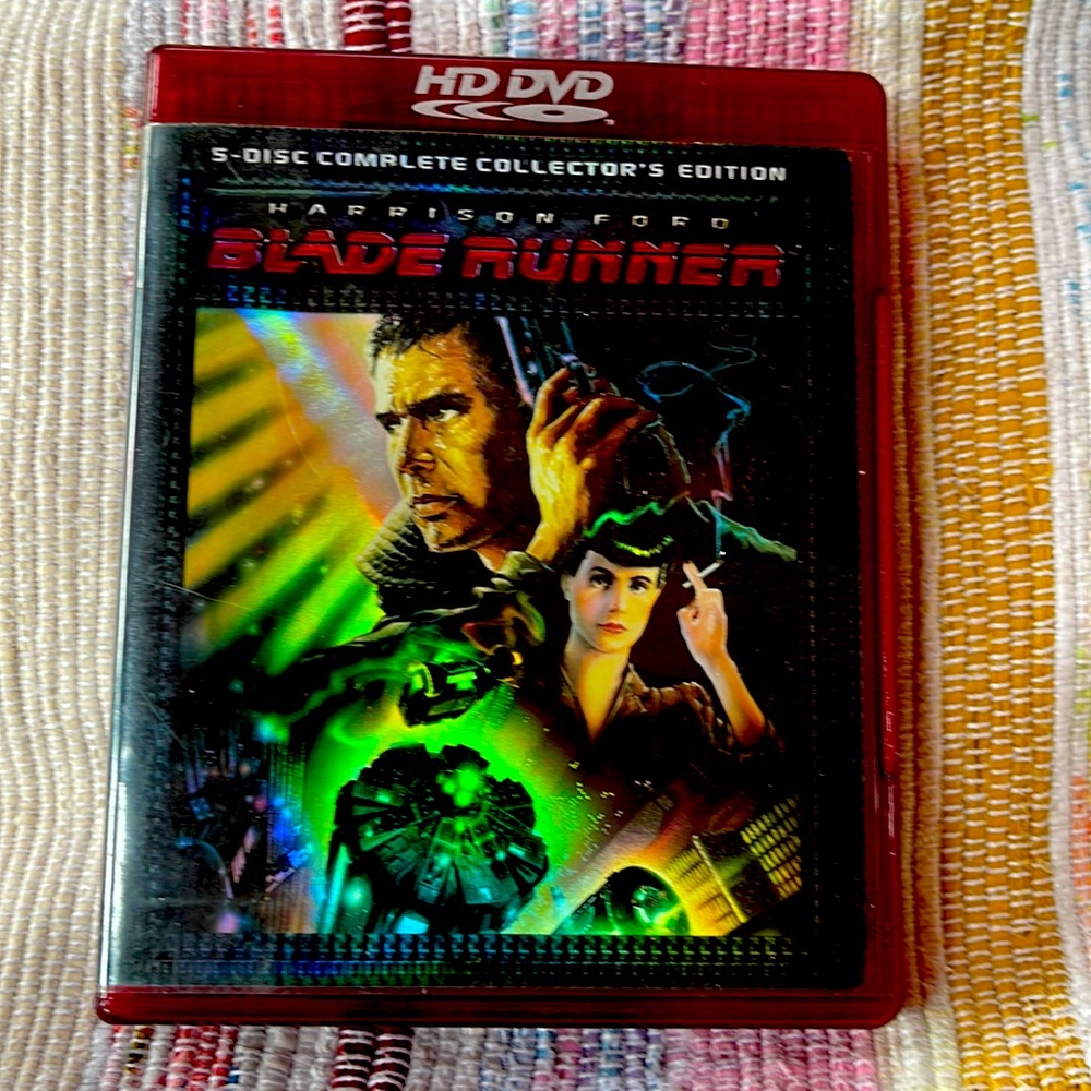 ✅2/$15✅HD DVD 5 Disc Complete Collectors Edition of Blade Runner Harrison Ford!